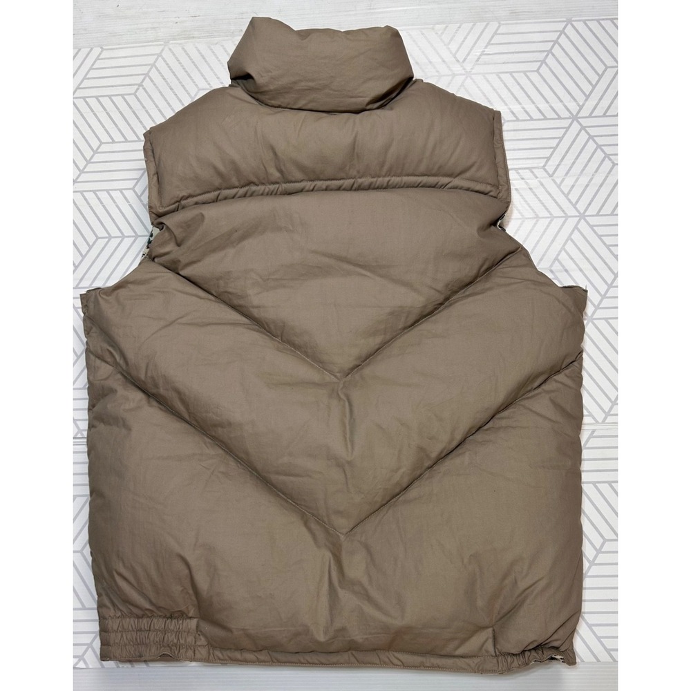 Vintage 90's Pacific Trail Puffer Vest Jacket Men's size L Full Zip Duck Down a5 - Picture 2 of 11